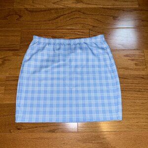 Plaid Mini Skirt